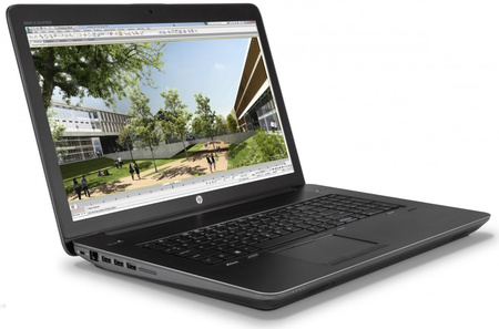 HP ZBook 17 G4 Core i7 7820HQ (7-gen.) 2,9 GHz / 16 GB / 480 SSD / 17,3' FullHD / Win 10 Pro + Quadro P3000