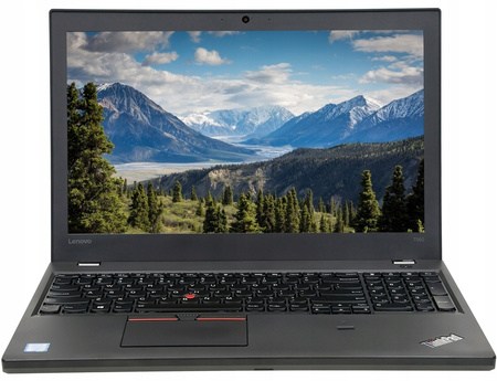 Lenovo ThinkPad T560 Core i5 6200U (6-gen.) 2,3 GHz / 8 GB / 240 SSD / 15,6" / Win 10 Prof. (Update) / Klasa A-