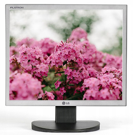 LG  Flatron L1753S-SF, srebrny