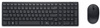 Nowy zestaw bezprzewodowy Dell Silent KM555 US czarny