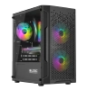 Nowy gamingowy Logic Aramis czarny ARGB MINI AMD Ryzen 5 4500 3,6 GHz / 16 GB / 480 SSD / Win 11 + Nvidia RTX 4060 [8GB]