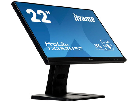 Nowy Iiyama Prolite T2252MSC-B2 z głośnikami, dotyk