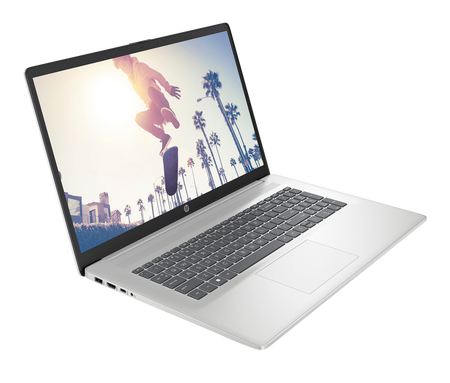 Powystawowy HP 17-CN4033CL Core 5 120U / 16 GB / 480 SSD / 17,3" FullHD / Win 11, srebrny