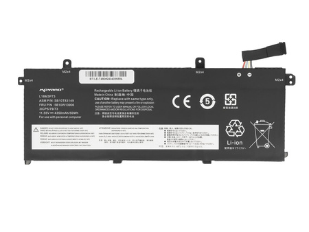 Bateria Movano do Lenovo ThinkPad T490, T495, P43s, P14s - BT/LE-T490