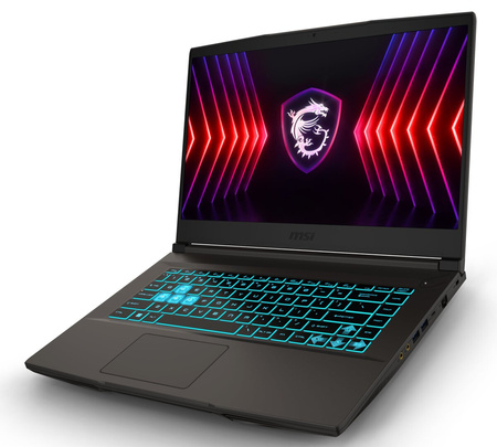 Nowy MSI Thin 15 B12UC-1621XPL Core i5 12450H (12-gen.) 2,0 GHz (8 rdzeni) / - / - / 15,6'' FullHD / bez licencji + GeForce RTX 3050