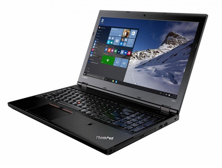 Lenovo ThinkPad L560 Core i5 6200U (6-gen.) 2,3 GHz / 16 GB / 240 SSD / 15,6" FullHD / Win 10 Prof. Update / Klasa A-