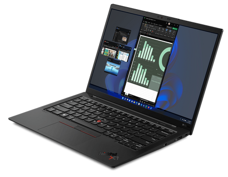 Powystawowy Lenovo ThinkPad X1 Carbon Gen 10 Core i7 1260P (12-gen.) 2,1 GHz  (12 rdzeni) / 16 GB / 240 SSD / 14" 4K UHD+ dotyk / Win 11 Pro