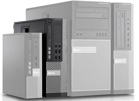 Dell Optiplex 390 SFF Core i3 2100 (2-gen.) 3,1 GHz / 8 GB / 240 SSD / DVD / Win 10 Prof. (Update)