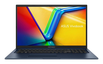 Nowy Asus VivoBook X1704ZA-I38512DX Core i3 1215U (12-gen.) / 16 GB / 2 TB SSD / 17,3'' FullHD / Win 11, niebieski