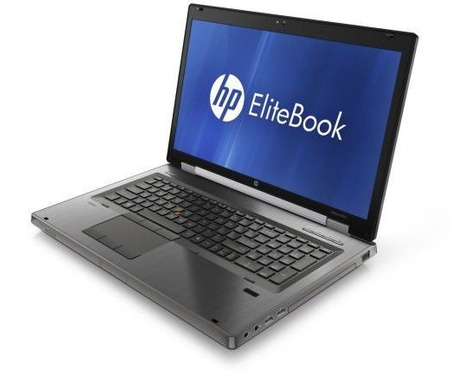 HP EliteBook 8770w Core i7 3520M (3-gen.) 2,9 GHz / 16 GB / 240 SSD / 17,3'' HD+ / Win 10 Prof. (Update) + Quadro K5000M / Klasa A-