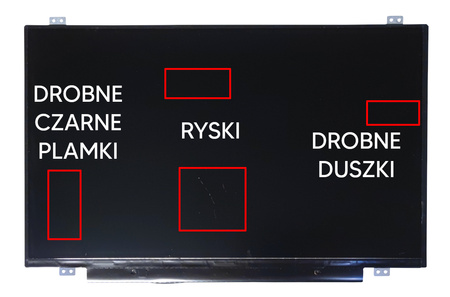 Matryca AU Optronics B140XW03 V.1 SLIM / 14'' HD (1366 x 768) / 40 pin LVDS / Klasa A-