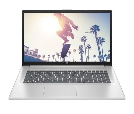 Powystawowy HP 17-CN4033CL Core 5 120U / 16 GB / 480 SSD / 17,3" FullHD / Win 11, srebrny