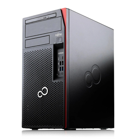 Fujitsu Esprimo P758 Tower Core i5 8400 (8-gen.) 2,8 GHz (6 rdzeni) / 16 GB / 480 SSD / Win 11 Pro