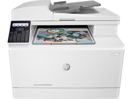 Powystawowe kolorowe laserowe urządzenie wielofunkcyjne HP Color LaserJet Pro M181fw / Pełny Toner (1100/900 stron)