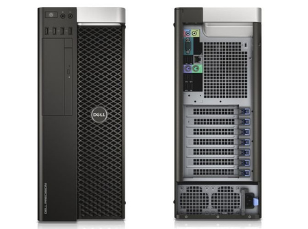 Dell Precision T3610 Tower Xeon Quad Core E5-1650 v2 3,5 GHz (6 rdzeni) / - / - / DVD-RW / Win 10 Prof. (Update)