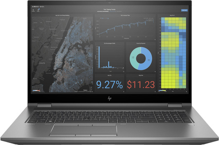 HP ZBook Fury 17 G7 Core i9 10885H 2,4 GHz / 64 GB / 960 SSD / 17,3" FullHD / Win 11 Pro + RTX 3000