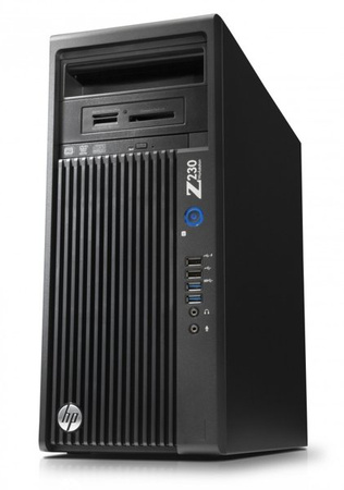 HP Workstation Z230 Tower E3 1225 v3 3,2 GHz / 8 GB / 500 GB / DVD / Win 10 Prof. (Update)