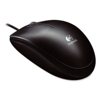 Mysz optyczna przewodowa Logitech B100 (USB)