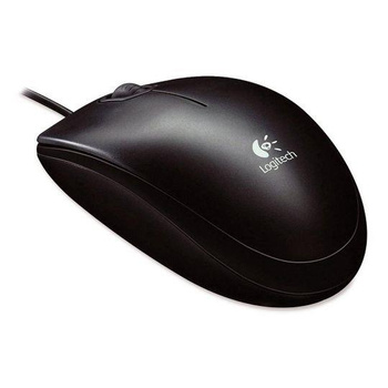 Mysz optyczna przewodowa Logitech B100 (USB)