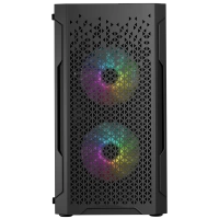Nowy gamingowy Logic Aramis czarny ARGB MINI AMD Ryzen 7 7700 3,8 GHz / 32 GB / 2 TB SSD / Win 11 + Nvidia RTX 3060 [8 GB]